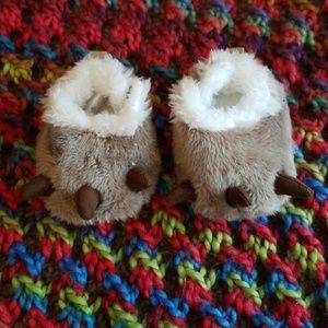 New born monster slippers